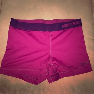 Medium Nike Pro shorts! Gently Used